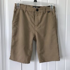 boys tan hurley shorts